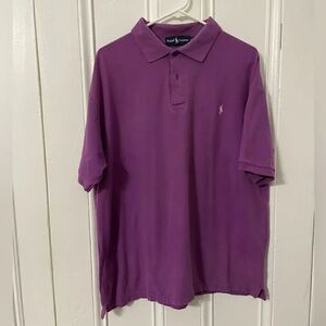 VINTAGE Polo Ralph Lauren short sleeve collar shirt